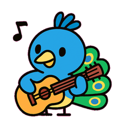 [LINEスタンプ] ドヤ顔クジャクの日常@SFW