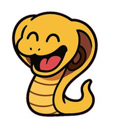 [LINEスタンプ] おだやかキングコブラ@SFW