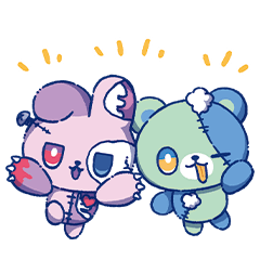[LINEスタンプ] ホラーバイトメイト