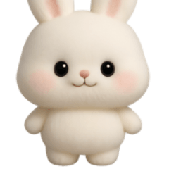 [LINEスタンプ] わがままで素直で可愛いうさぎ