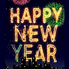 [LINEスタンプ] 超豪華花火打ち上げ✨新年・誕生日イベント