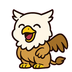 [LINEスタンプ] ツンデレグリフォン@SFW