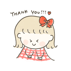 [LINEスタンプ] ゆりとくまのかわいいスタンプ