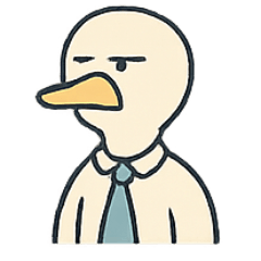 [LINEスタンプ] アヒルブルドッグ柴ねこ ミニマル反応