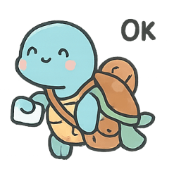 [LINEスタンプ] 海のちびキャラ毎日ことば