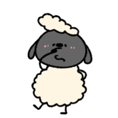 [LINEスタンプ] キザなへんてこなひつじ