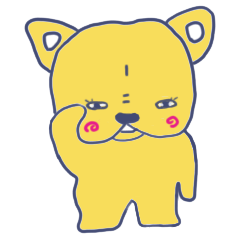 [LINEスタンプ] 癒しぶるちゃんのプラス丁寧語
