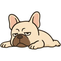 [LINEスタンプ] フレンチブルドッグのターボくん お節介編