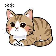 [LINEスタンプ] 自宅猫ふぅ