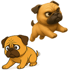 [LINEスタンプ] ブルちゃんの癒まくりスタンプ♡