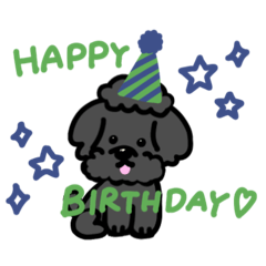 [LINEスタンプ] トイプードルくんの日常