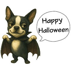 [LINEスタンプ] ハロウィンから新年まで福ちゃんの日常