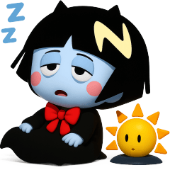 [LINEスタンプ] 今宵はハロウィン3【ぷっくり3Dの2個目】