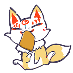 [LINEスタンプ] こんのすけといっしょ