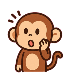[LINEスタンプ] いたずらサルの日常@SFW
