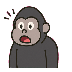 [LINEスタンプ] ゆるマッチョゴリラ@SFW