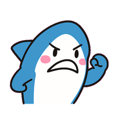 [LINEスタンプ] おちゃめサメのまいにち@SFW