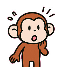 [LINEスタンプ] ゆるサルのまいにち@SFW