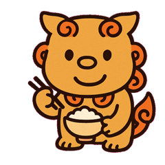 [LINEスタンプ] おっとりシーサーのまいにち@SFW