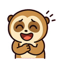 [LINEスタンプ] スローロリスのふんわり日和@SFW