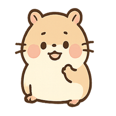 [LINEスタンプ] もぐもぐハムちゃん きょうもいろいろ日記
