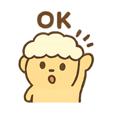 [LINEスタンプ] 泡モコくん
