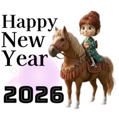 [LINEスタンプ] 【2026】【令和8年】スタンプ