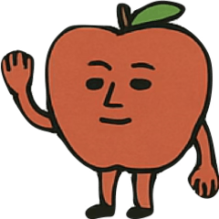 [LINEスタンプ] シュールなくだもの