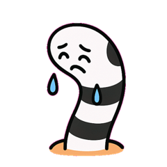 [LINEスタンプ] すなのなかのチンアナゴ@SFW