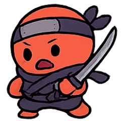 [LINEスタンプ] にんじゃたこ ひみつパレード