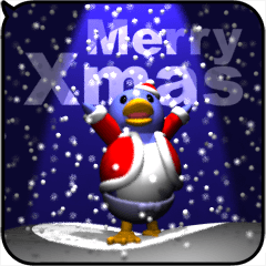 [LINEスタンプ] 雪とペンギン2（ポップアップ）
