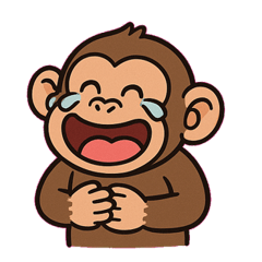 [LINEスタンプ] おさるのチンパンじろう@SFW