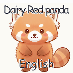 [LINEスタンプ] English敬語レッサーパンダ