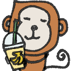 [LINEスタンプ] mottoのさるすたんぷ♡丁寧
