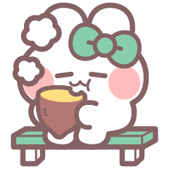 [LINEスタンプ] 秋を生きるうしゃぎ！！ 緑色