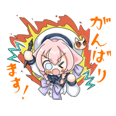 [LINEスタンプ] 絵描きの子スタンプ