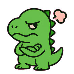 [LINEスタンプ] ちびティラノのがおがお劇場@SFW