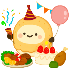 [LINEスタンプ] お団子シリーズ7毎日使える可愛いスタンプ！