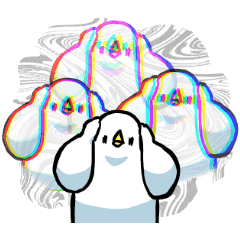 [LINEスタンプ] 気ままなトリさん19(感情大爆発？)
