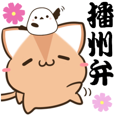 [LINEスタンプ] 播州弁のアビシニアンとシマエナガ