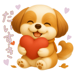 [LINEスタンプ] シーズー毎日使える◎3D