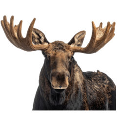 [LINEスタンプ] へらへらヘラジカの日常