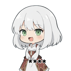 [LINEスタンプ] ファンタジー少女 ルシエラ(カスタム)