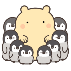 [LINEスタンプ] 冬のスタンプ2 便利で可愛い"ころころん"♪
