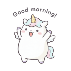 [LINEスタンプ] ふんわりペガサスの癒し時間 ver3