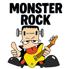 [LINEスタンプ] 怪物ロック・冬の陣-フランキュラ参戦