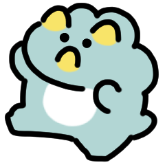 [LINEスタンプ] ゆるかわトリケラトプス 動くスタンプ