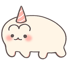 [LINEスタンプ] 夢のユニコーンウサギライフ NO.1