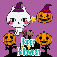 [LINEスタンプ] 飛び出す！秋から年末年始の猫のレト
