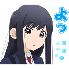 [LINEスタンプ] フードコートで、また明日。